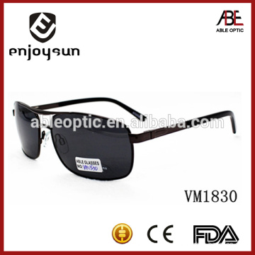 Europe style man big size metal sunglasses with CE & FDA standards